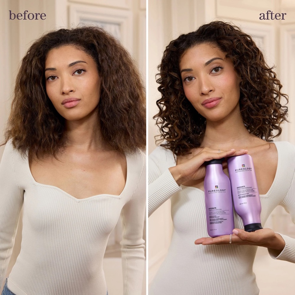 Pureology Hydrate Shampoo and Conditioner Duo pack 9 fl oz each - Picture 4 of 9
